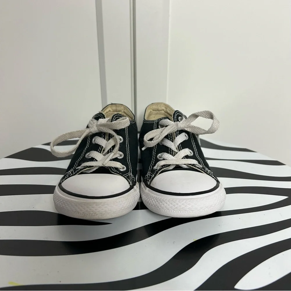 Converse ctas low black